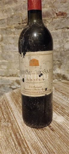 Viinit Rouge sec Château Bassane 1994 Ranska Bordeaux Graves AOC
