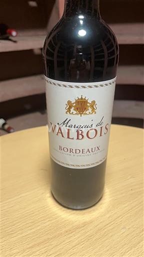Bordeaux Marquis de Valbois 2021