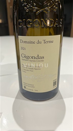 Rona dolina Gigondas Domaine Terme 2024