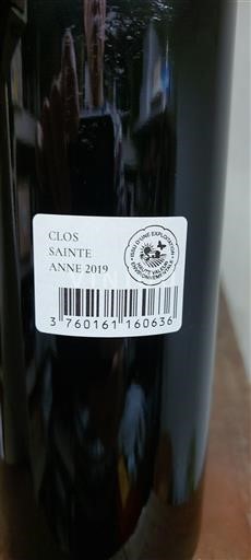 Bordeaux Canon-Fronsac Clos Sainte Anne 2019