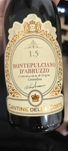 Abruzos Montepulciano d'Abruzzo Cantine della Corte 2022