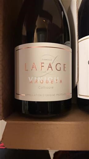 Roussillon Collioure Domaine Lafage Aroqueta 2020