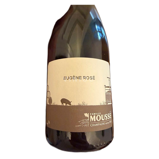 Champaña Champán Champagne Moussé Fils Eugène Rosé Sin añada
