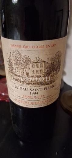 Bordeaux Saint-Julien Grand Cru Château Saint-Pierre 1994