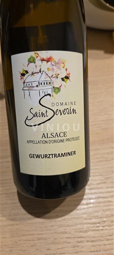 Alsace Domaine Saint Severin Gewurztraminer 2020