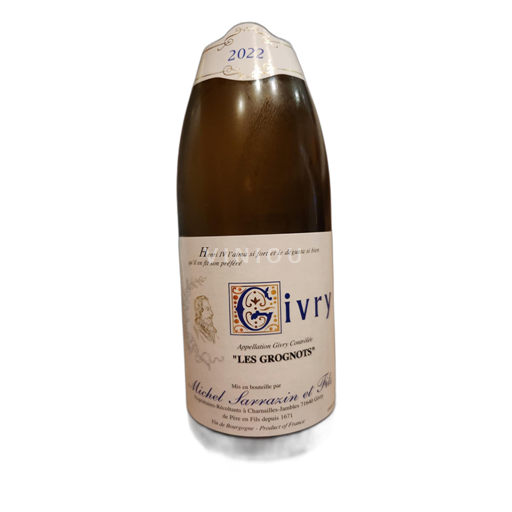 Burgundi Givry Michel Sarrazin et Fils Les Grognots 2022