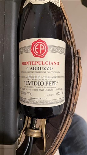 Abruzzerne Montepulciano d'Abruzzo Emidio Pepe 2017