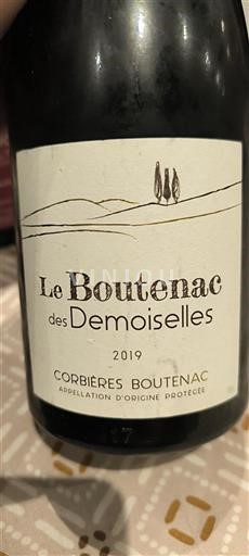 Langvedok Corbières-boutenac Les Demoiselles Le Boutenac 2019
