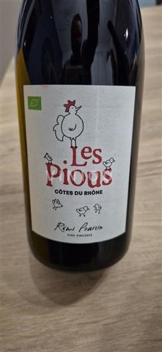 Rhônen laakso Côtes-du-rhône Rémi Pouzin Les Pious 2024