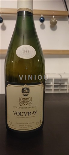 Loirevallei Vouvray Duhard Collection Duhard 1988