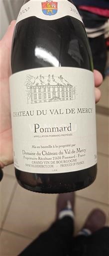 Borgoña Pommard Château Val de Mercy Sin añada