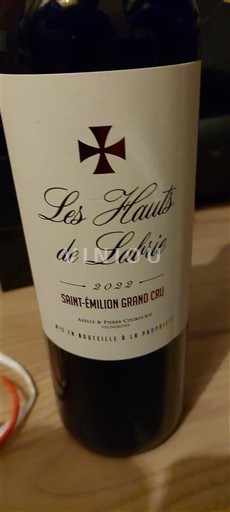 Bordeaux Saint-Émilion Grand Cru Les Hauts de Labrie 2019