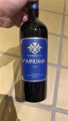 Toscane Niet gespecificeerd Piandaccoli INPRIMIS 2016