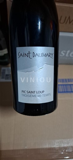 Langvedok Pic-saint-loup Saint Daumary Troisième Mi-Temps 2013