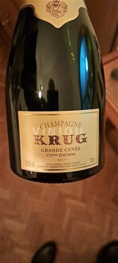 Champagne Krug Grande 172ème Édition Non Millésimé