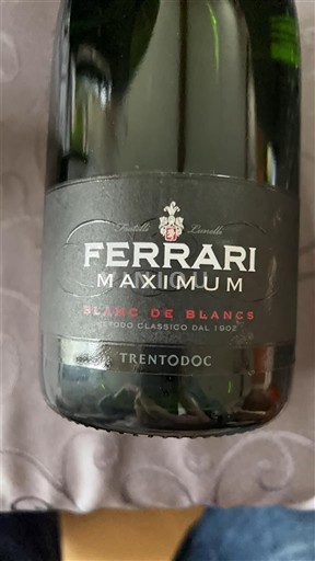 Trentino-Alto Adige Ospecificerad Ferrari Maximum Blanc de Blancs Icke årgångsbetecknad