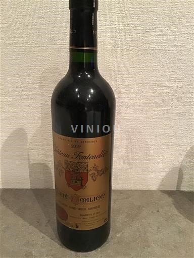 Bordeaux Saint-Émilion Château Fontenelle 2012