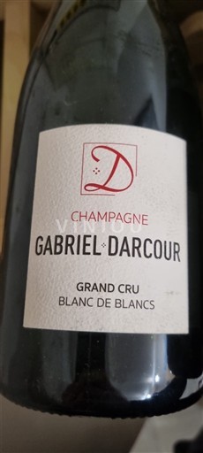Šampanja Šampanjec Grand Cru Gabriel Darcour Blanc de Blancs Neleten.