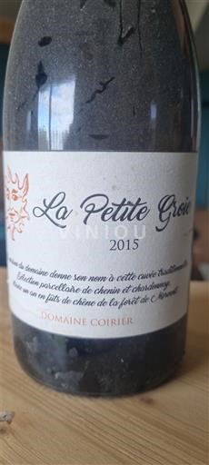 Loire-dalen Fiefs Vendéens Domaine Coirier La Petite Groie 2015