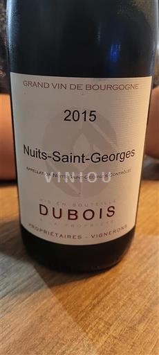 Bourgondië Nuits-saint-georges Domaine Bois 2015