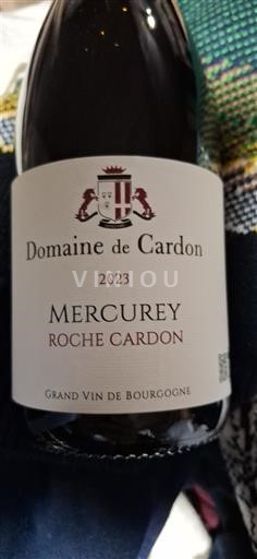 Burgundy Mercurey Domaine Cardon Roche Cardon 2023