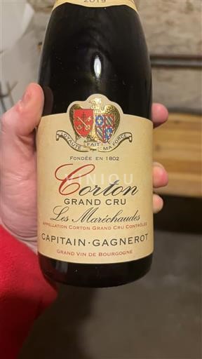 Borgoña Corton Grand Cru Capitain-Gagnerot Les Maréchaudes 2019