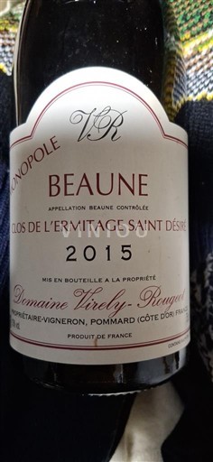 Burgundsko Beaune Domaine Virely-Rougeot Clos de l'Ermitage Saint Désiré 2015