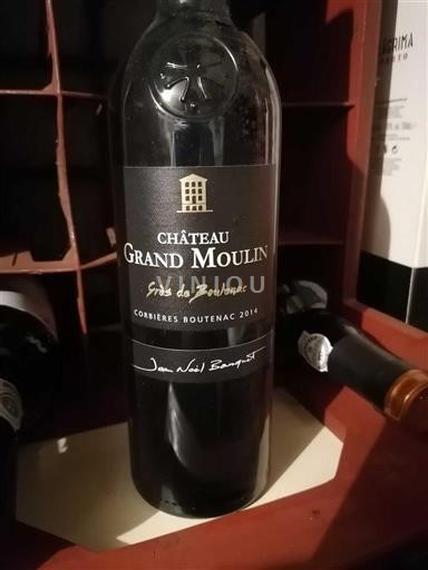 Langvedok Corbières-boutenac Château Grand Moulin Grès de Boutenac 2014