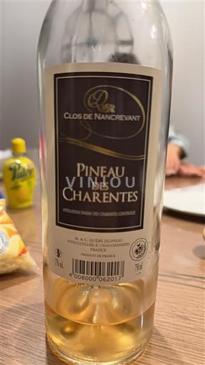 Poitou-Charentes Pineau des Charentes Clos de Nancrevant Niet-geïntegreerd