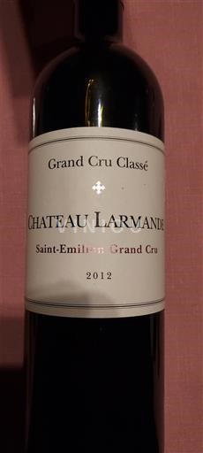 Burdeos Saint-Émilion Gran Cru Grand Cru Classé Château Larmande 2012