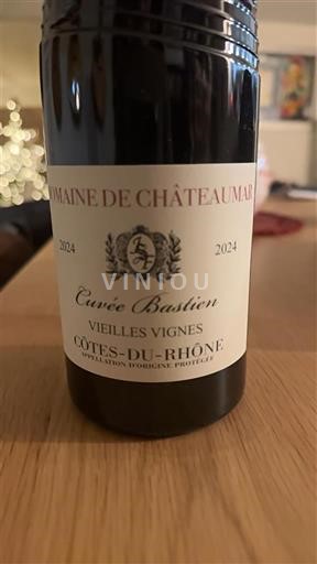 Rhônen laakso Côtes-du-rhône Domaine Châteaumar Bastien Vieilles Vignes 2024