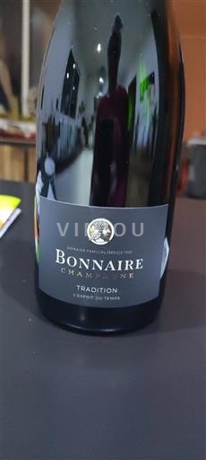 Champagne Bonnaire Tradition Icke årgångsbetecknad