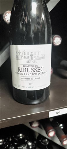 Languedoc Terrasses-du-Larzac Domaine Rieussec Collection Gentilhommiere 2019