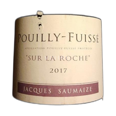 Burgundi Pouilly-fuissé Jacques Saumaize Sur la roche 2017