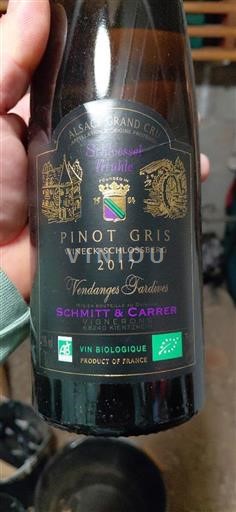 Alsazia Non specificato Grand Cru Schmitt & Carrer Vendanges Tardives 2017