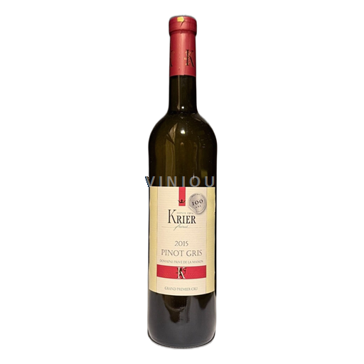Luksemburška Mosela Caves Krier Frères Pinot Gris Grand Premier Cru 2015