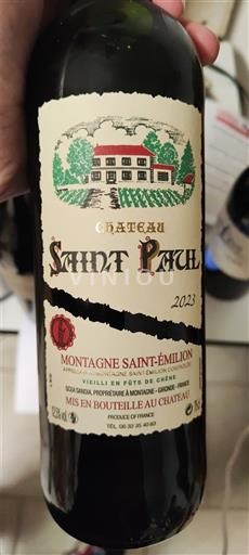 Bordeaux Montagne-Saint-Émilion Château Saint Paul 2023