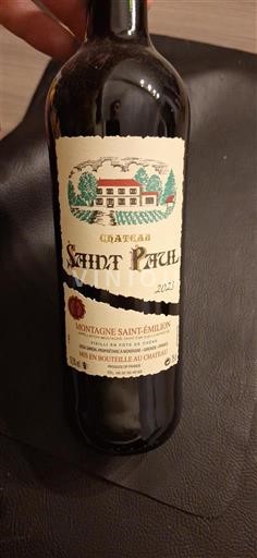 Bordeaux Montagne-saint-émilion Château Saint Paul 2023