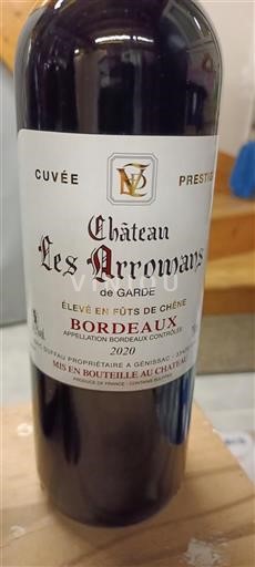 Bordeaux Château Les Arromans de Garde Prestige 2020