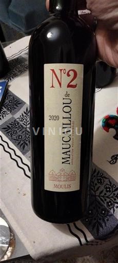 Bordeaux Moulis-en-Médoc Maucaillou N°2 de Maucaillou 2020