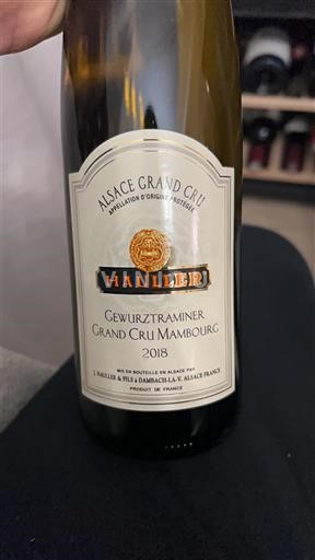 Alsazia Non specificato Grand Cru Hauller Gewurztraminer Grand Cru Mambourg 2018
