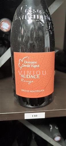Langvedok Grès de Montpellier Domaine Cante Vigne Audace Rouge 2019