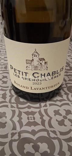 Bourgondië Petit-Chablis Roland Lavantureux Les Grenouillères 2023