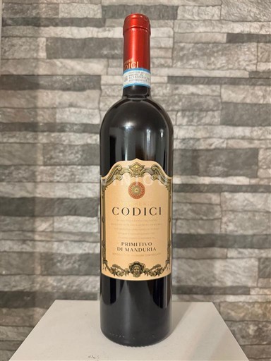 Apulie Primitivo di Manduria Codici Neročník