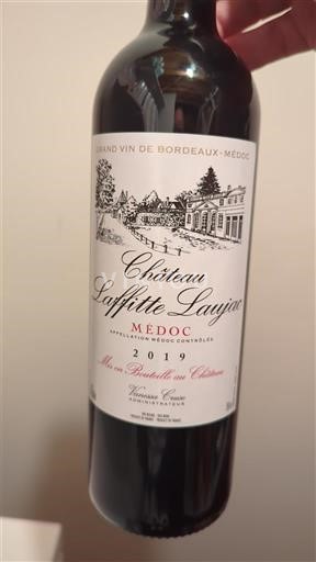 Bordeaux Médoc Château Laffitte Laujac 2019