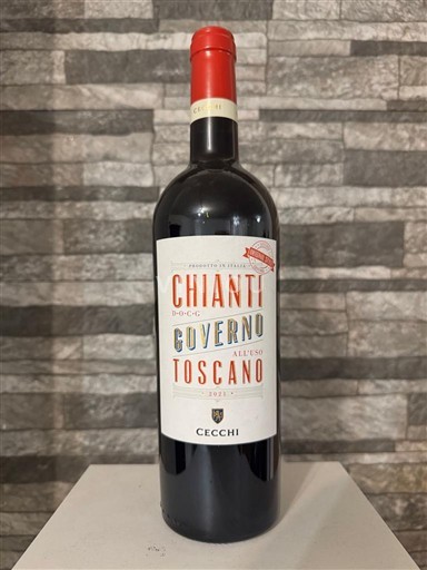 Toscane Chianti Cecchi Governo all'Uso Toscano Niet-geïntegreerd