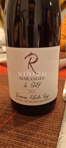 Burgund Maranges Domaine Claude Roy Le Goty 2023