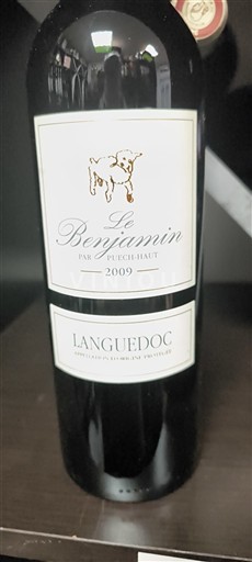Languedoc Château Puech-Haut Le Benjamin 2009