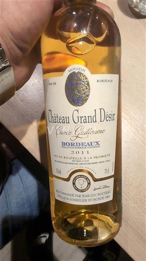 Bordeaux Château Grand Désir Guillaume 2011