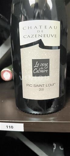Languedoc Pic-saint-loup Château Cazeneuve Le Sang du Calvaire 2010